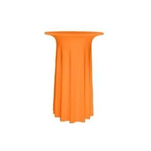 Gastro Uzal Luxor Deluxe tafelkleed jas voor staande tafels, hoogte: 110-115 cm, omtrek: 80-82 cm kleur: oranje - oranje 80D-O