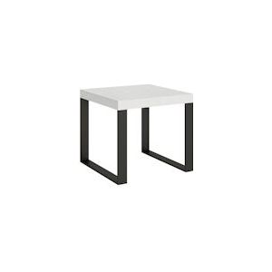 Itamoby Uitschuifbare tafel 90x90/246 cm Antraciet Wit Tecno Asstructuur - VE900TATECALL-BF-AN