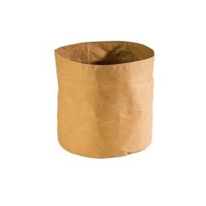 APS Broodzak/Broodzak/Broodmandje/Broodzak Ø 24 cm, H: 24 cm - beige Textiel 30442