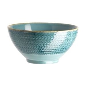 MÄSER schaal 14,5 cm BLAUW set van 4, 593321 - blauw Porselein 935010