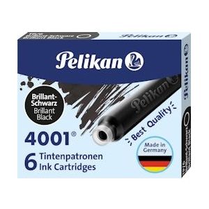 Pelikan inktpatronen 4001 zwart - 301218