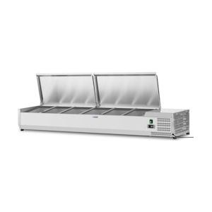 Royal Catering Opzetkoelvitrine - 180 x 39 cm - 8 GN 1/3 containers - 4250928684936
