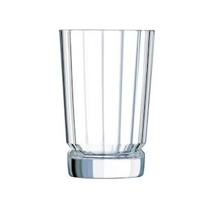Cristal D'Arques Macassar Doos Met 6 Hoge Kristalglazen, 36 Cl - transparant Glas 9424340