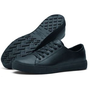 Shoes For Crews Old School Low Rider IV Werkschoen Gr. 37 - 37 zwart Leer 36111C-37