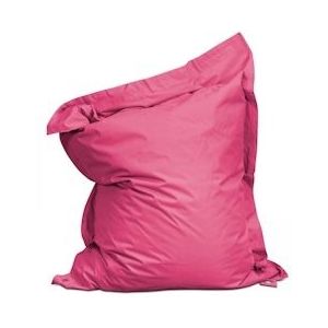 Oviala Business Lege hoes voor fuchsia polyester tuinpoef 140 x 120 cm - Oviala - roze Polyester 809731-1