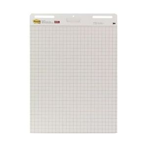 Post-it meeting chart, ft 63,5 x 77,5 cm, geruit, 30 vel, pak van 2 blokken - 560