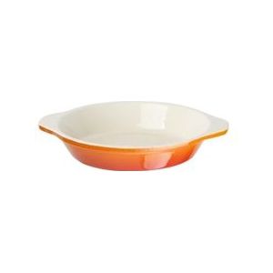 Ronde Gratineerschaal Oranje | 400ml | 15cm