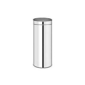 Brabantia RVS-afvalemmer Roestvrij-staal 328 mm 328 mm 760 mm zilver - zilver Roestvrij staal 55115325