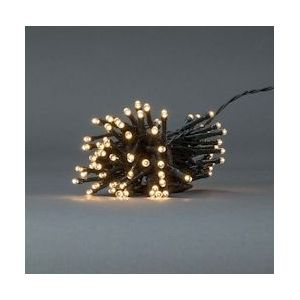 Nedis Kerstverlichting - Koord - 48 LED's - Warm Wit - 3.60 m - Licht effecten: 7 - Binnen  &  Buiten - Batterij Gevoed - zwart 5412810407286