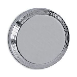 MAUL neodymium schijfmagneet �Ø16mm 5kg blister 1 zilver, voor glas- en whitebord, Pak van 10 - 4002390079990