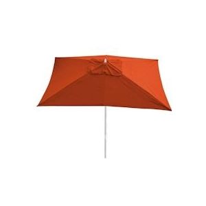 Mendler Vervanghoes parasol Florida 3x4m, parasolhoes vervanghoes, polyester ~ terracotta - oranje Textiel 69073