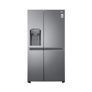 LG Side-by-Side met Door-in-Door® | IJs-, Crushed Ice- en Waterdispenser | 634 liter capaciteit | Interne watertank 4L | Platinum Silver | GSJV31DSXE - grijs 8806091424938