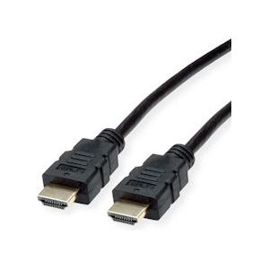 ROLINE HDMI High Speed kabel met Ethernet, TPE, zwart, 5 m - zwart 11.04.5934