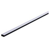 Paulmann LED Strip profiel Base Witte diffusor 1m Zwart 78902 - zwart Aluminium 78902