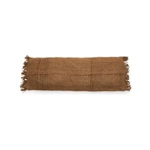 Bazar Bizar - Kussenhoes -  Oh My Gee - Bruin - 35x100 - bruin Textiel INIE001Br-35x100