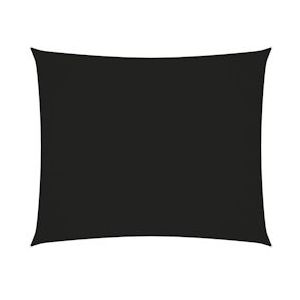 vidaXL Zonnescherm rechthoekig 3,5x4,5 m oxford stof zwart - zwart 135764
