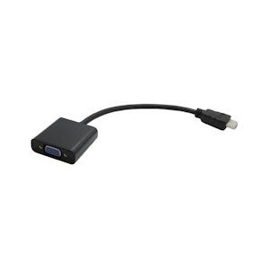 VALUE HDMI-VGA-adapterkabel, HDMI M / VGA F - zwart 12.99.3114