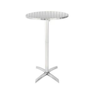 Bolero ronde opklapbare bartafel RVS 60cm - GR396