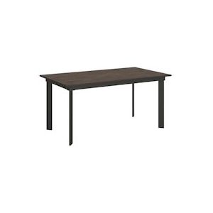 Itamoby Uitschuifbare tafel 90x160/220 cm Cumar Walnoot Antraciet Structuur - VE160TBCCUMAR-NC-AN