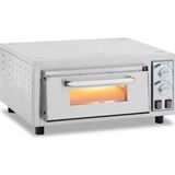 Royal Catering Pizzaoven - 1 Kamer - 2200 W - Ø 35 cm - Vuurvaste Steen - Royal Catering