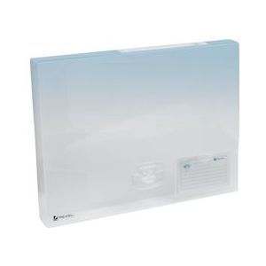 Rexel elastobox Ice transparant, rug van 4 cm - 5028252255813