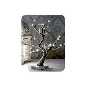 Snowy Sakura 3D Tree 45cm warm wit (werkt op batterijen 3Xaa) interieur Edm - meerkleurig Multi-materiaal 8425998718898