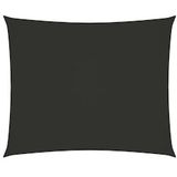 vidaXL Voortent oxford doek rechthoekig 5x6 m antraciet - zwart 135109