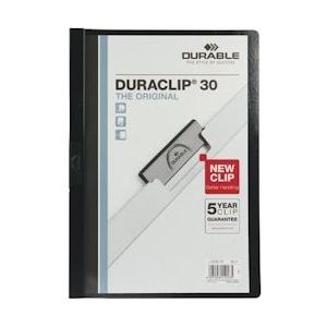Durable klemmap Duraclip Original 30 zwart - blauw Papier 632309