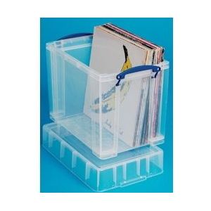 Really Useful Box opbergdoos 19 liter XL, transparant - transparant 5060024802191