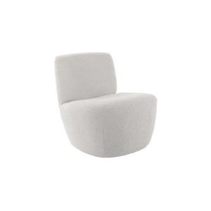 Leitmotiv Stoel Chair Ada - Wit - 71x65x68cm - wit Polyester 8714302742378