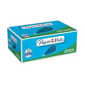 PAPERMATE Paper Mate correctieroller, Pak van 10 - blauw Synthetisch materiaal 3026981153099