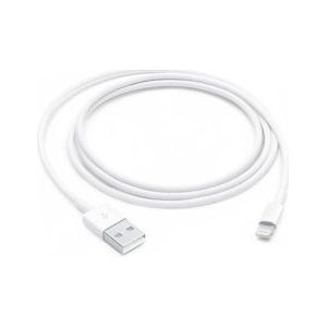 Apple kabel, Lightning (8-pin) naar USB-A, 1 m, wit - wit MXLY2ZM/A