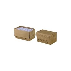Rexel recycleerbare opvangzakken voor papiervernietiger 20 l, voor Auto+80X, pak van 20 zakken - beige 1765028EU
