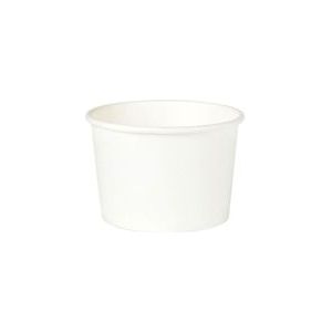 greenbox - Witte bio universele beker, 200 ml / 8 oz, Ø 90 mm, 1000 St. - DFC03600