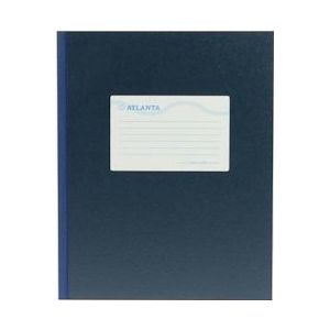 Atlanta by Jalema breedkwarto's 160 bladzijden, blauw - blauw Papier 8710968174515