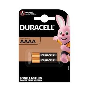 Duracell batterijen Ultra Power AAAA, blister van 2 stuks - meerkleurig 201350