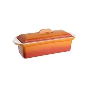 Gastronoble Paté/terrine vorm gietijzer oranje 1,7L | 340x105x120(h)mm - oranje Gietijzer GAS-W456