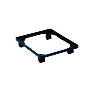 Really Useful Box accessoire onderstel met wieltjes (diameter: 4,5 mm), in zwarte PVC - 5060024800821
