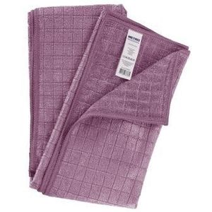 METRO Professional Microvezeldoek voor servies en oppervlaktereiniging, polyester / polyamide, 24 x 13 cm, lila, 5 stuks - paars Textiel 279388