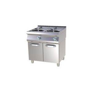 Elektrische dubbele friteuse Standalone friteuse 2x 13 liter 800x730x900 mm - Roestvrij staal FE-780/13E