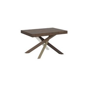 Itamoby Uitschuifbare tafel 90x120/224 cm Volantis Walnoot 4/C structuur - 8050598100868