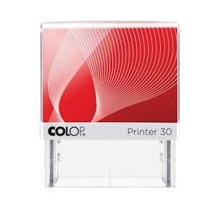 Colop stempel met voucher systeem Printer Printer 30, max. 5 regels, ft 47 x 18 mm - blauw Papier 9004362431657