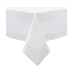 LTITEX -  Tafelkleed wit met satijnen band 130 x 280 cm - wit 63930130280