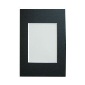 walther + design Passe-partouts, zwart, 40 x 50 cm - PA070B