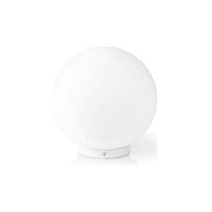 Nedis SmartLife Sfeerverlichting - Wi-Fi - Rond -  - 360 lm - RGB / Warm tot Koel Wit - 2700 - 6500 K - 5 W - Glas - 1 Stuks - 5412810328635