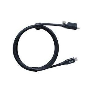 BACHMANN Ochno USB-C kabel met schroef 2,0m zwart - 920.0009