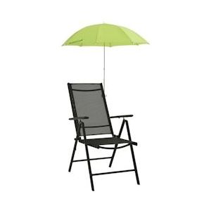 vidaXL Parasols voor campingstoelen 2 stuks. Groen 105 cm - 47935