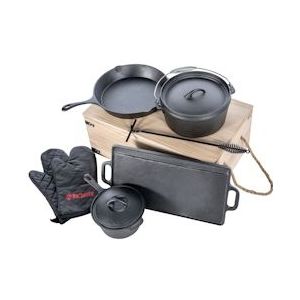 CLP Dutch Oven Kookset zwart - 317365