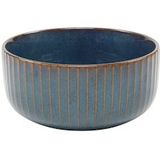 Studio Tavola Tavola -Schaal -Blauw Pisa- 15,5x7cm - Aardewerk - (4 stuks) - blauw Keramiek 8712442770527