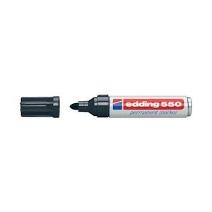 Edding permanente marker e-550 zwart - zwart 4-550001